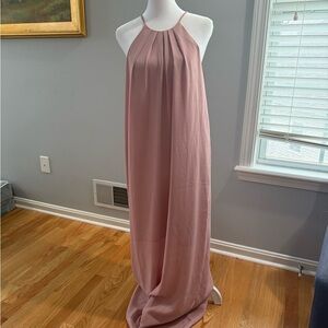 Mauve/Pink Maxi Dress
